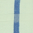 Bath Towels White/Blue Center